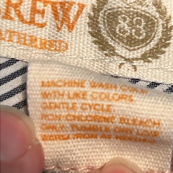 J CrewβShorts 10 Weathered Broken In Chino Blue - Picture 6 of 7